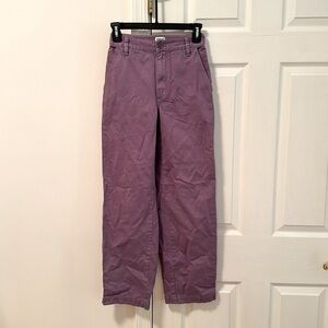 Aritzia Sunday best purple‎ baggy straight leg denim jeans
